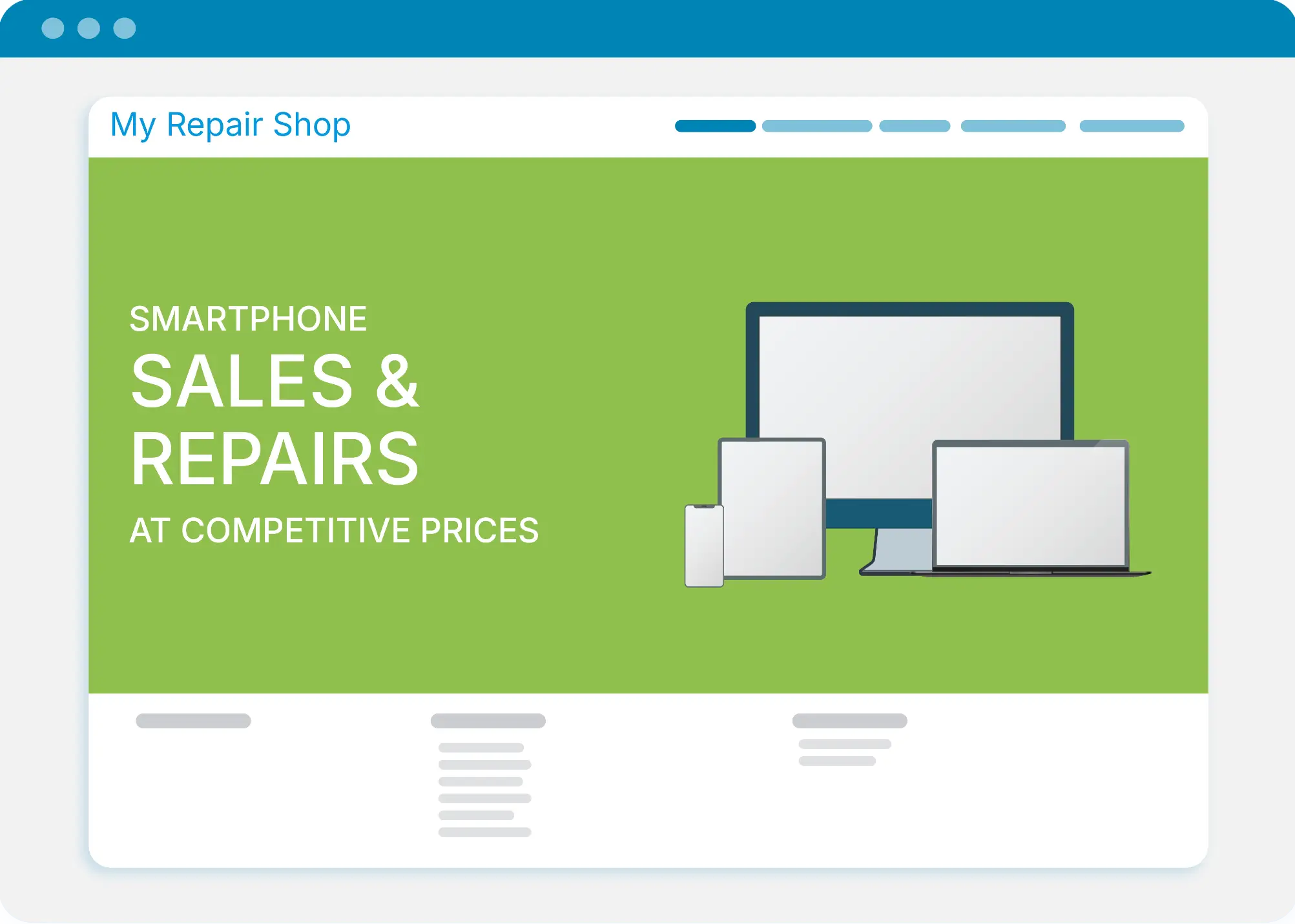 Create a professional website for your business with our easy-to-use website builder.